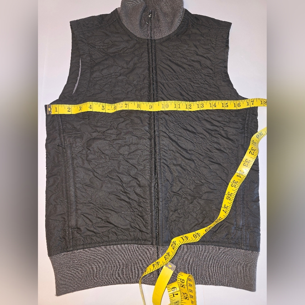 Patagonia Olive Quilted Women's Vest Fall Winter Clean ! Size XS - Picture 8 of 13